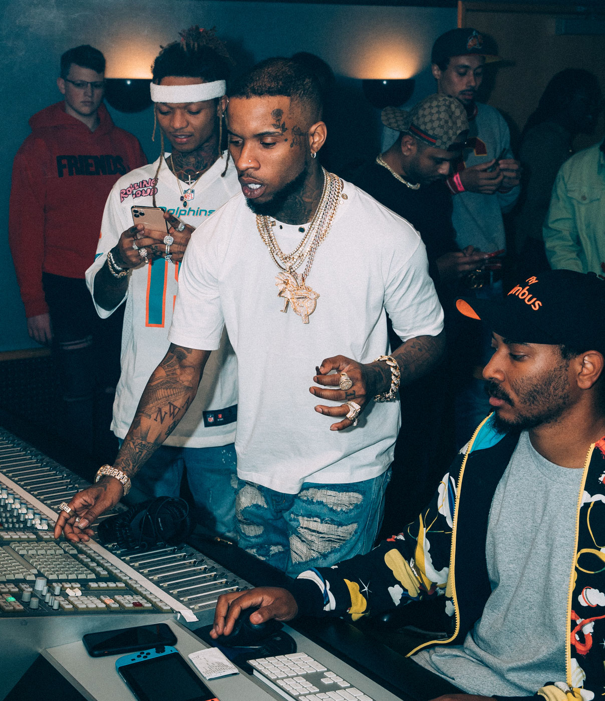 Swae Lee, Tory Lanez & SSJ Mike in the studio